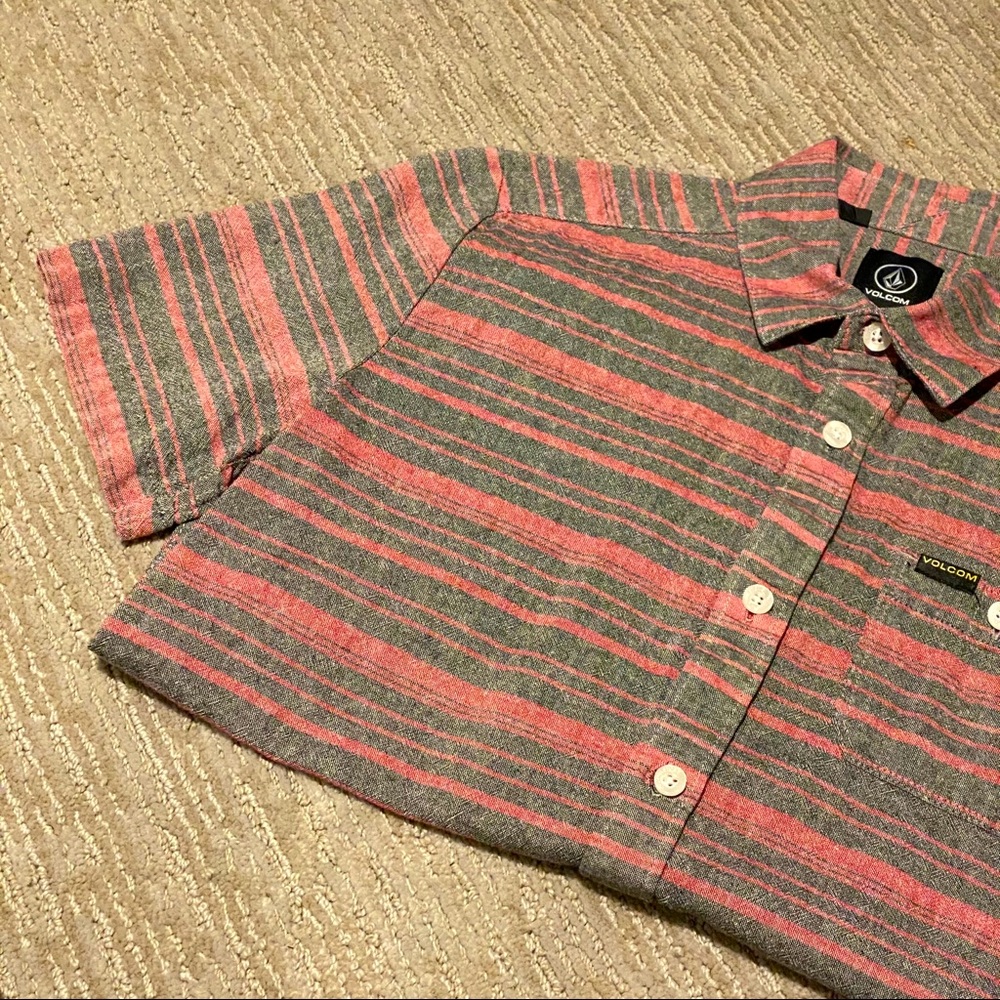 Boys Volvo’s Striped Polo